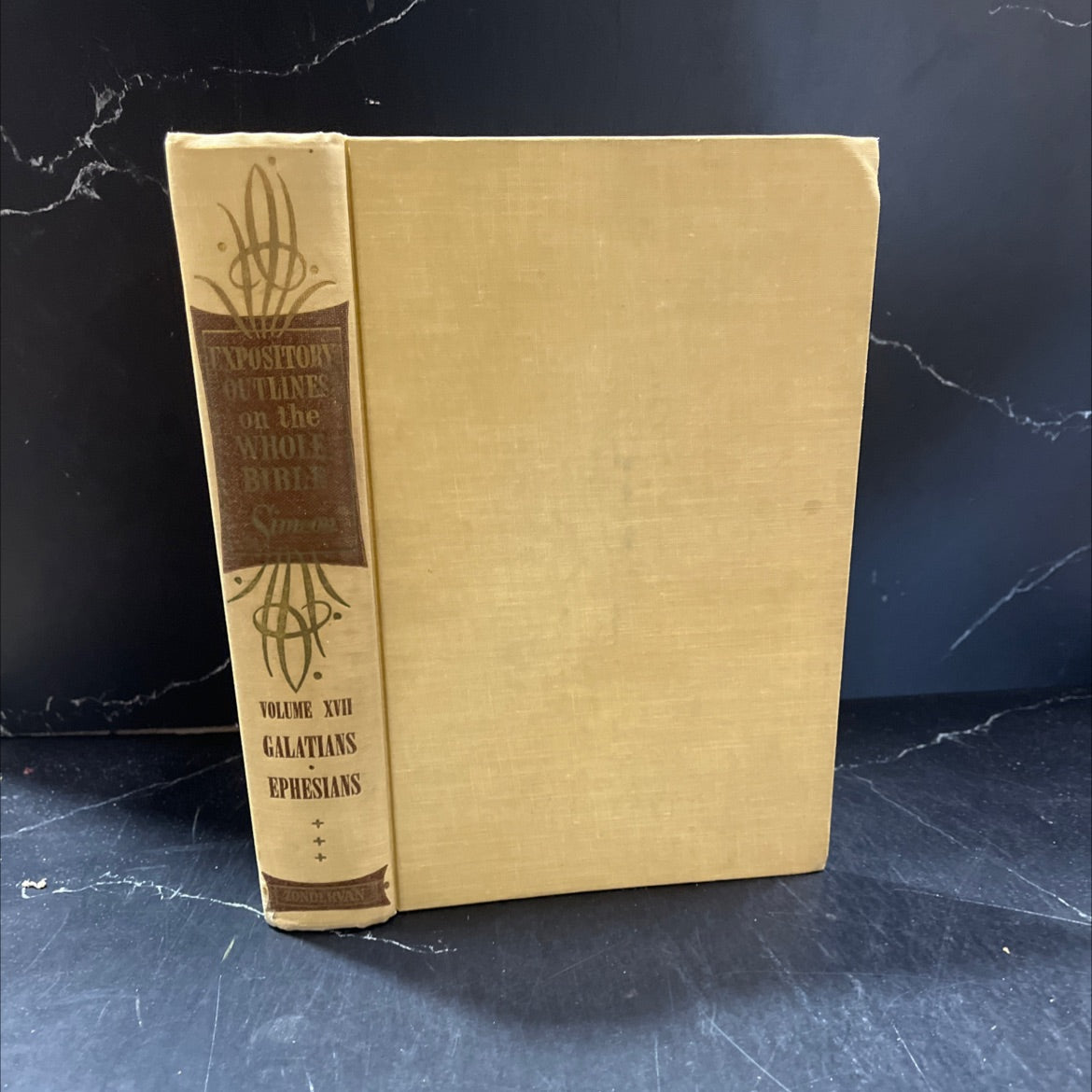 expository outlines on the whole bible book, by charles simeon, 1955 Hardcover image 1