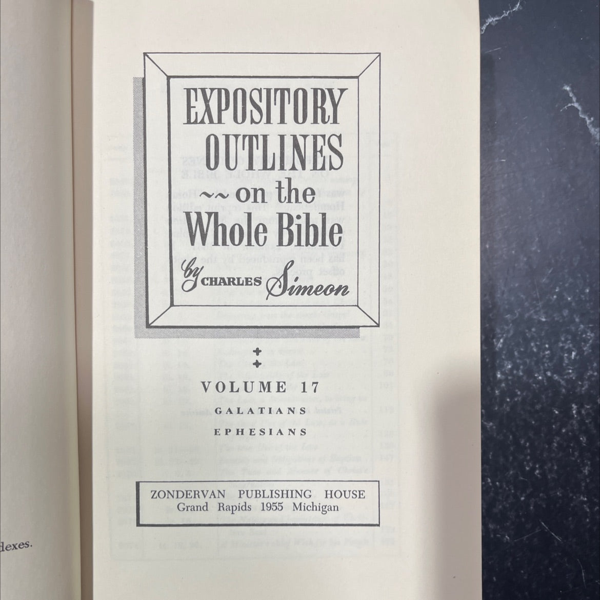 expository outlines on the whole bible book, by charles simeon, 1955 Hardcover image 2