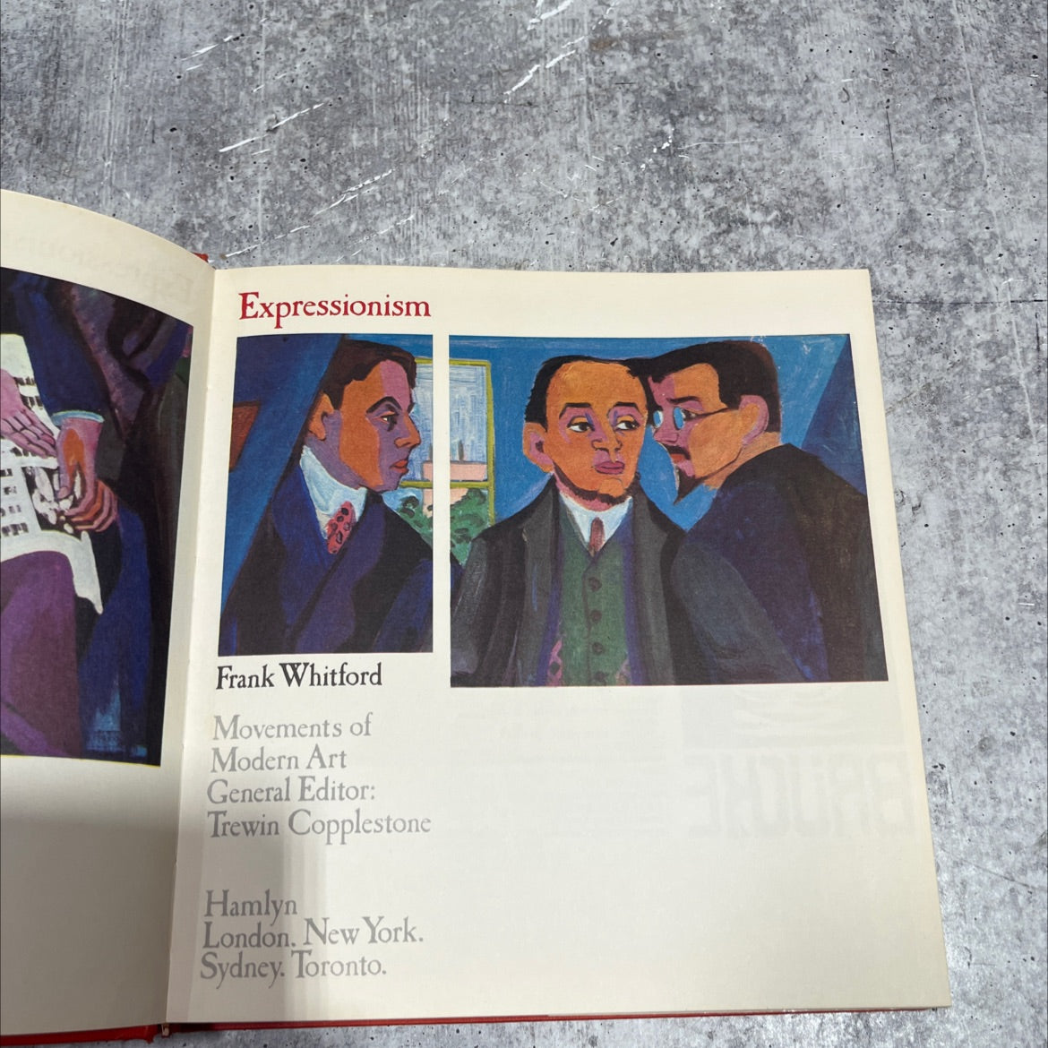 expressionism book, by Frank Whitford, 1970 Hardcover image 2