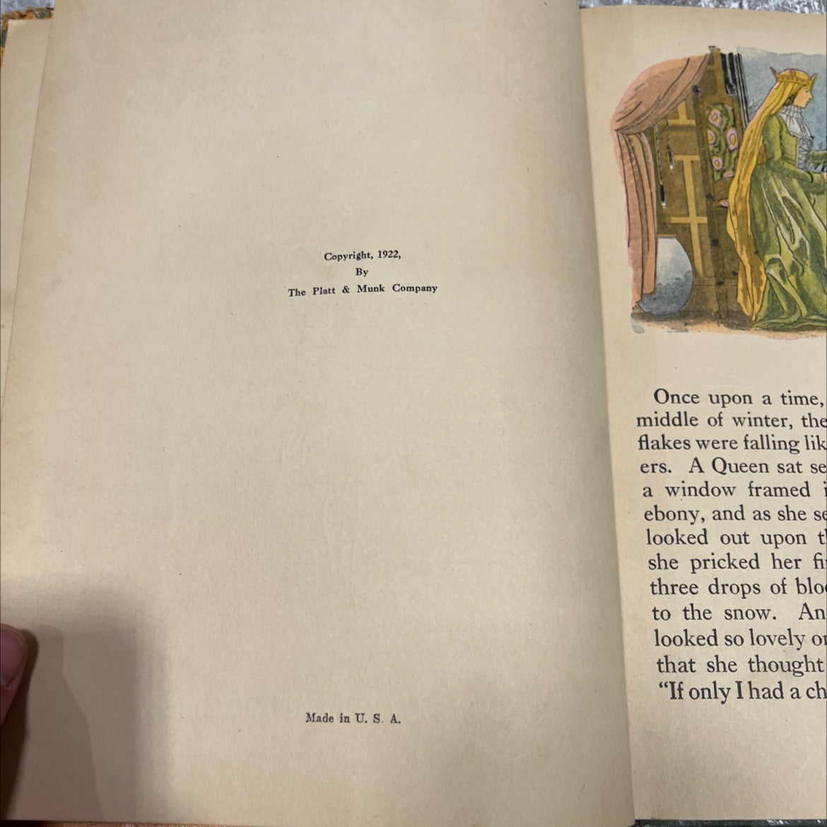 fairy tales mother reads to us book, by unknown, 1922 Hardcover image 3