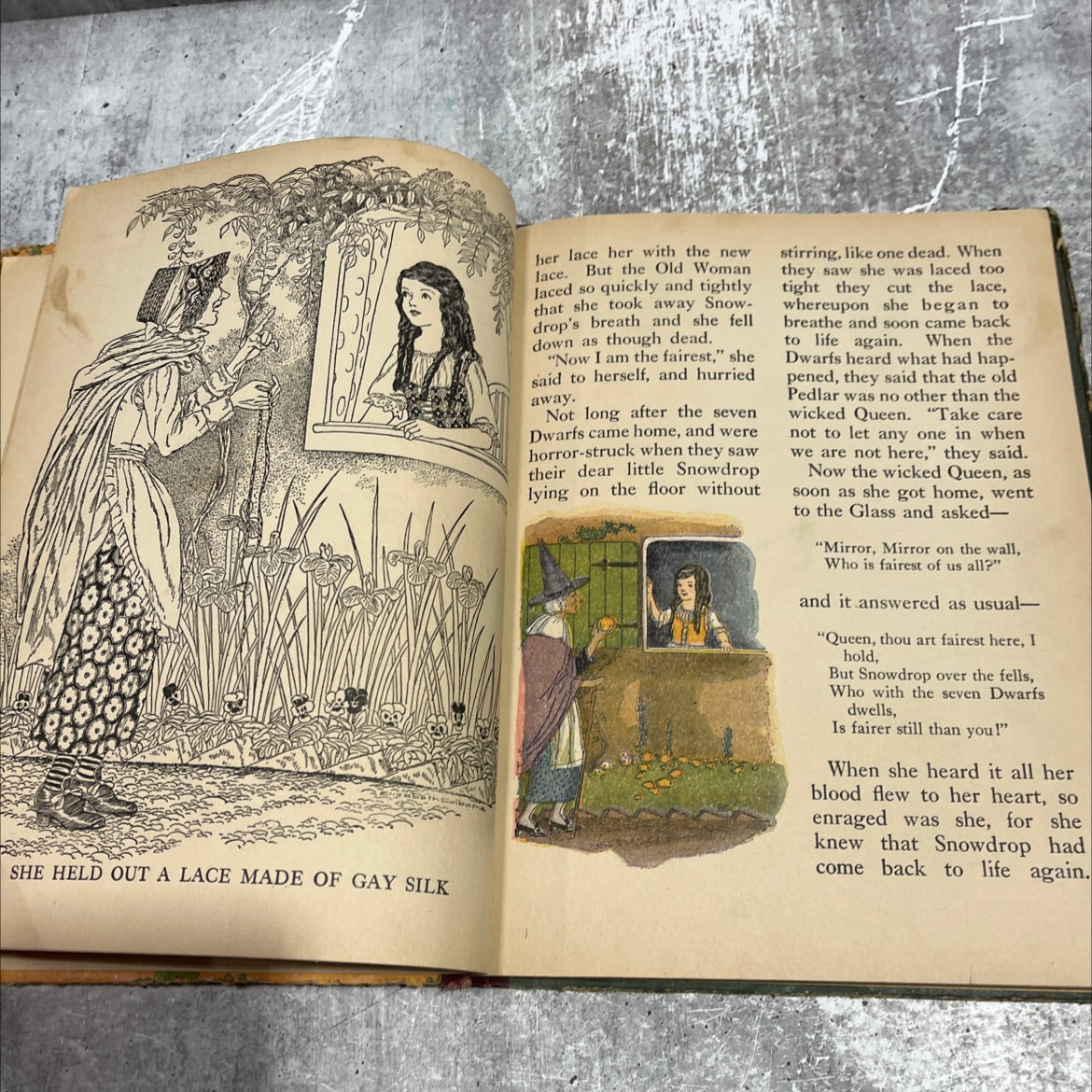 fairy tales mother reads to us book, by unknown, 1922 Hardcover image 4