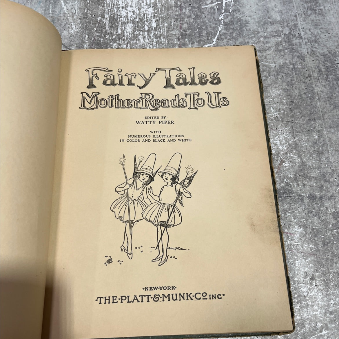fairy tales mother reads to us book, by unknown, 1922 Hardcover image 2