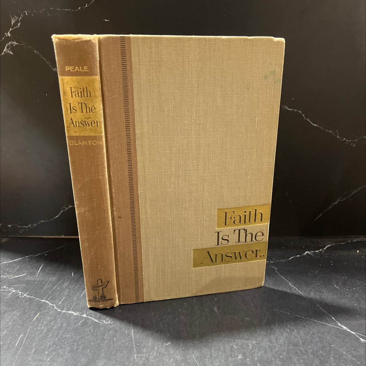 faith is the answer book, by Norman Vincent Peale, D.D. Smiley Blanton, M.D., 1955 Hardcover image 1