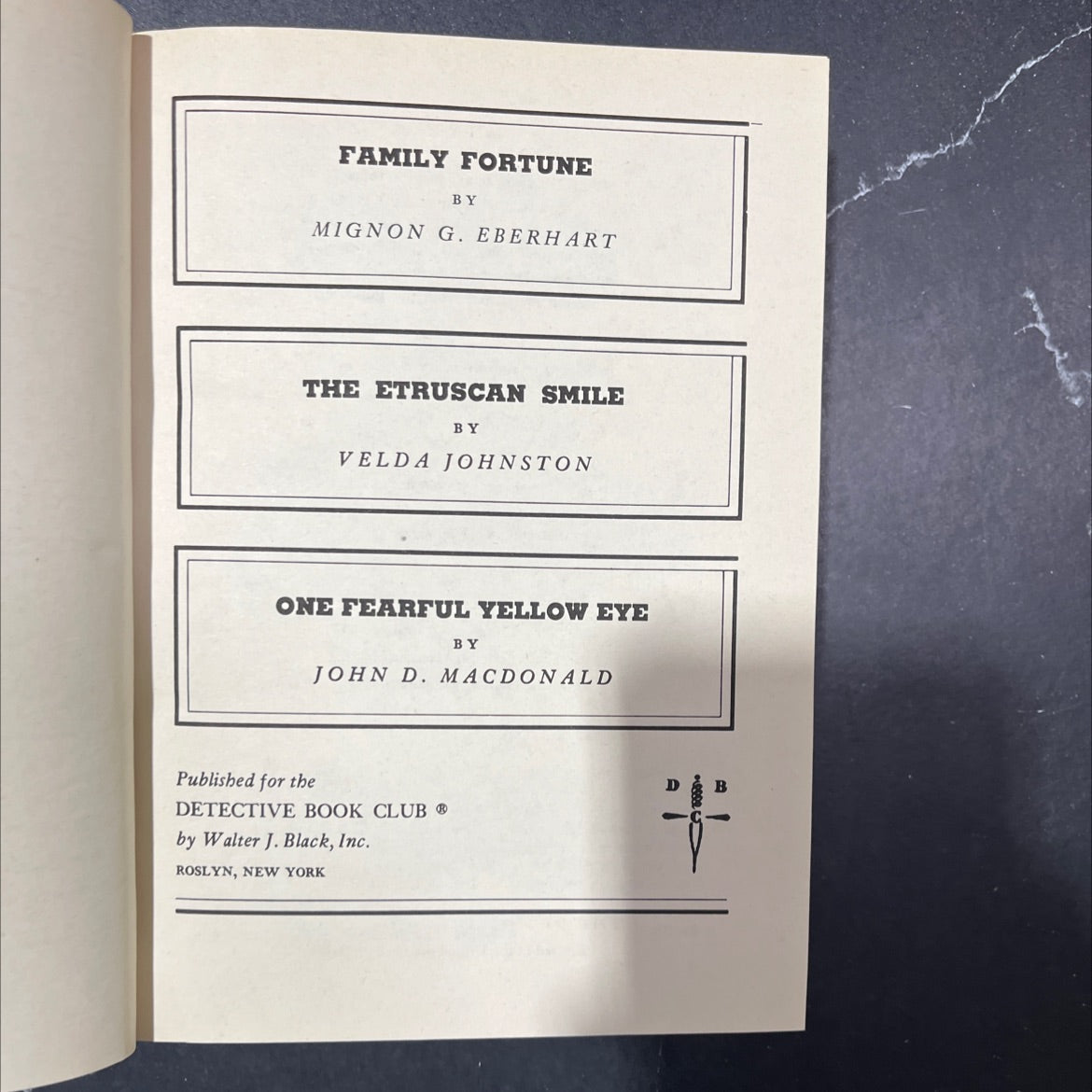 family fortune book, by mignon g. eberhart, 1976 Hardcover image 2