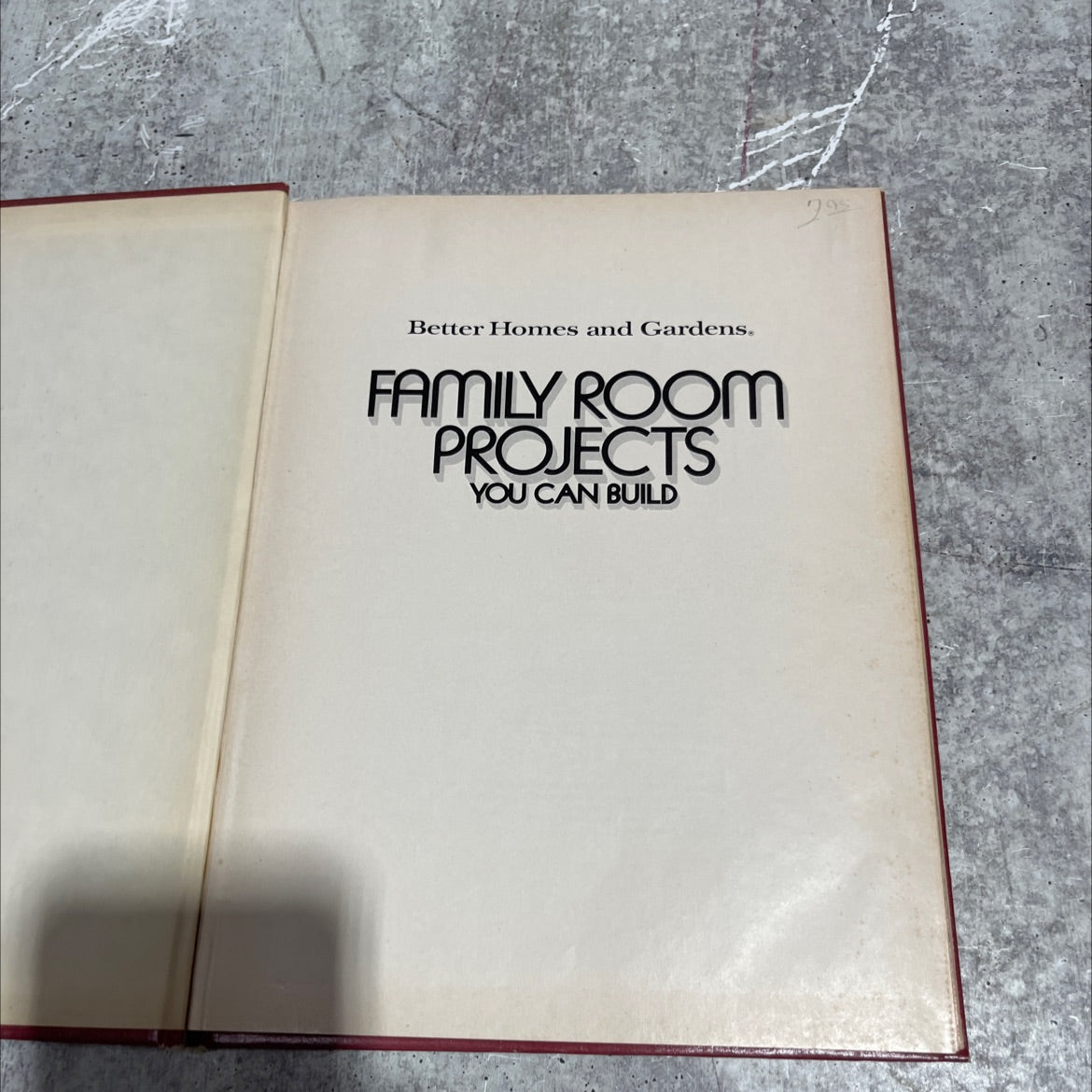 family room projects you can build book, by better homes and gardens, 1978 Hardcover image 2