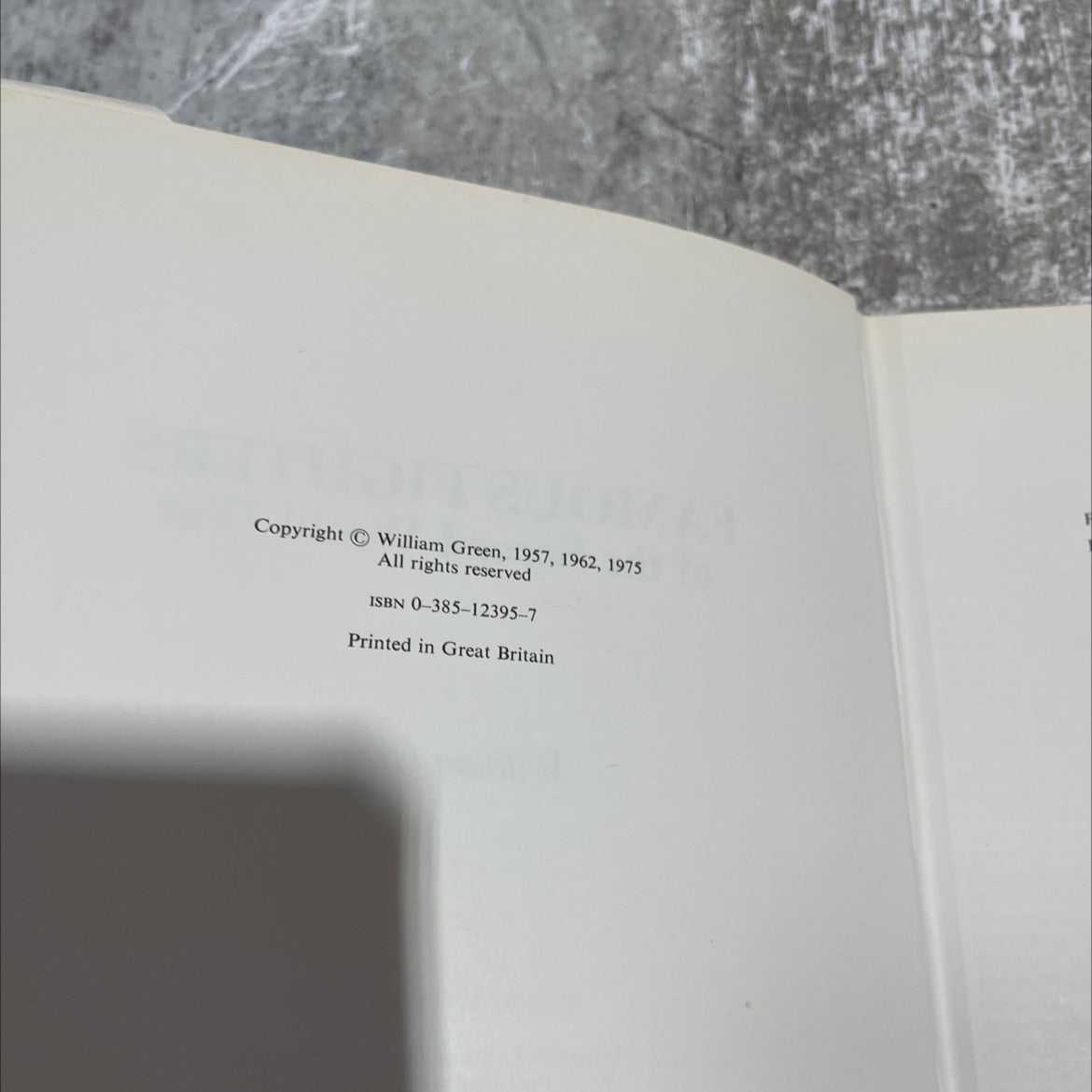 famous fighters of the second world war book, by William Green, 1975 Hardcover image 3