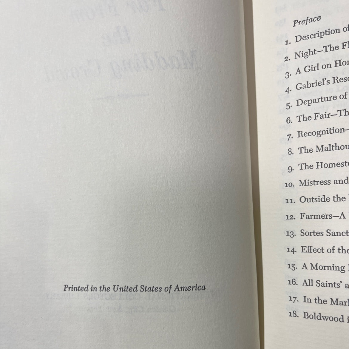 far from the madding crowd book, by thomas hardy, 1970 Hardcover image 3