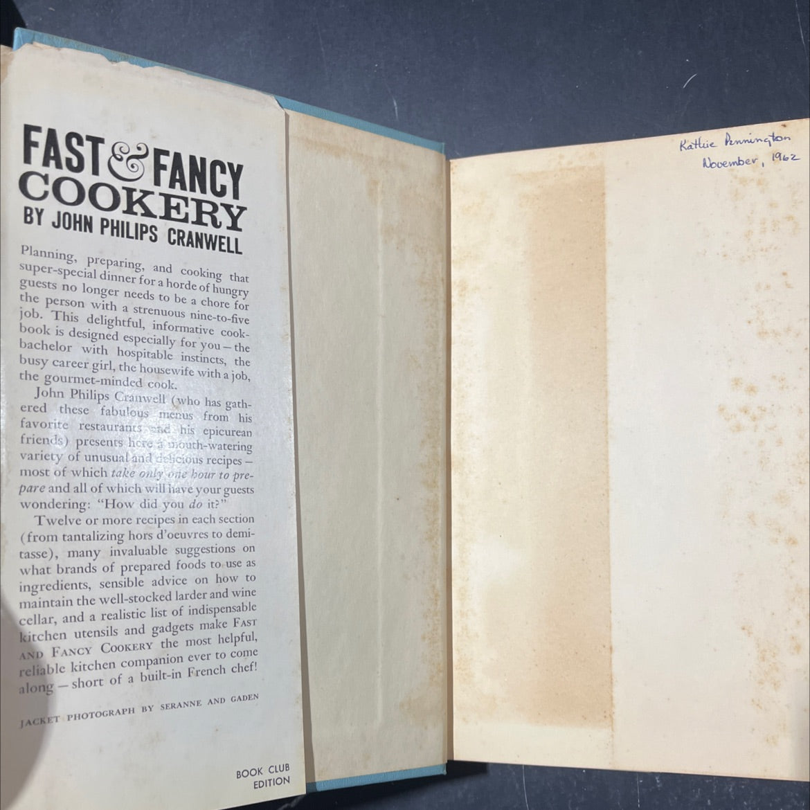 fast and fancy cookery recipes for those who work from nine to five and still enjoy entertaining at seven, with hints image 4