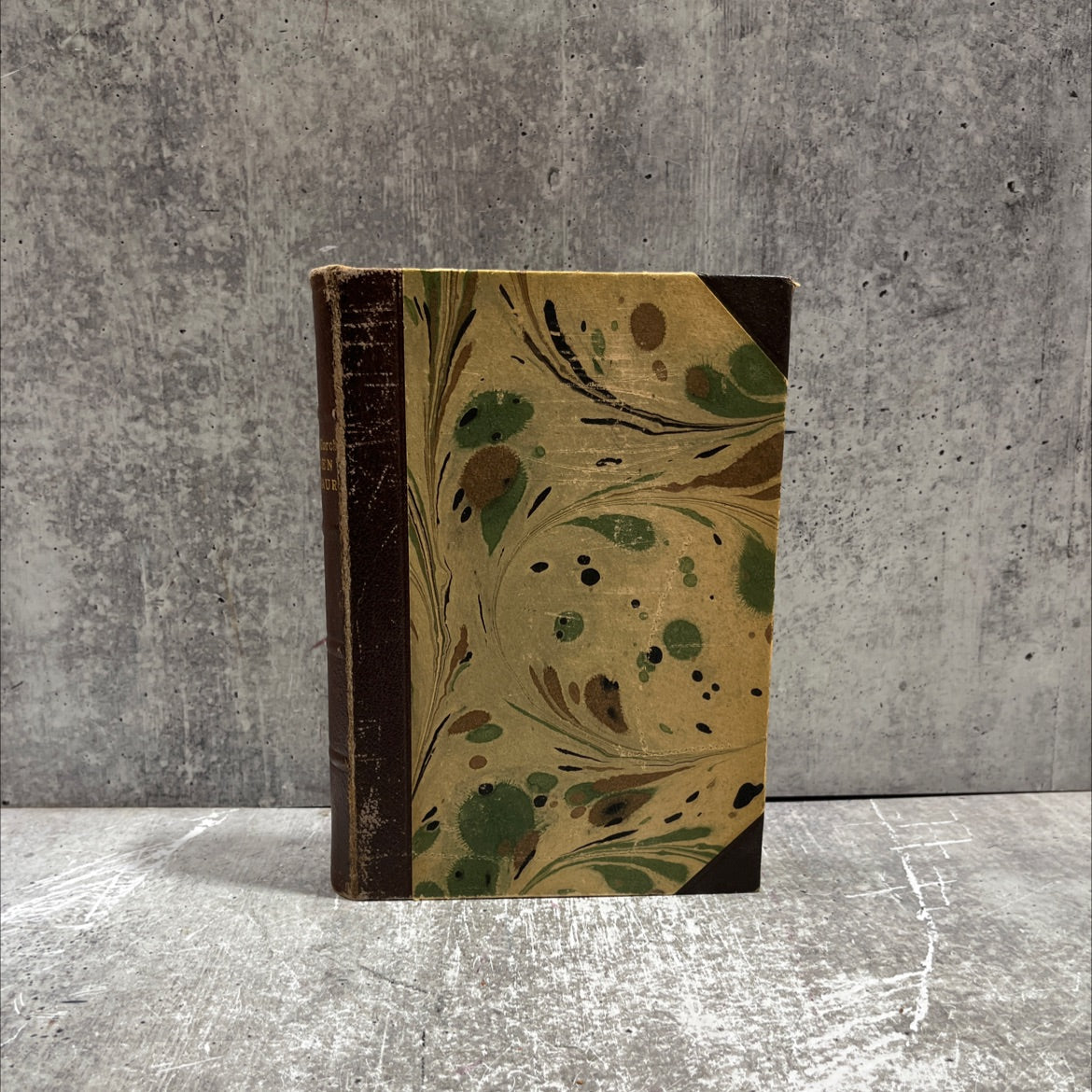 fathers' voice book, by Morten Korch, 1946 Leather image 1