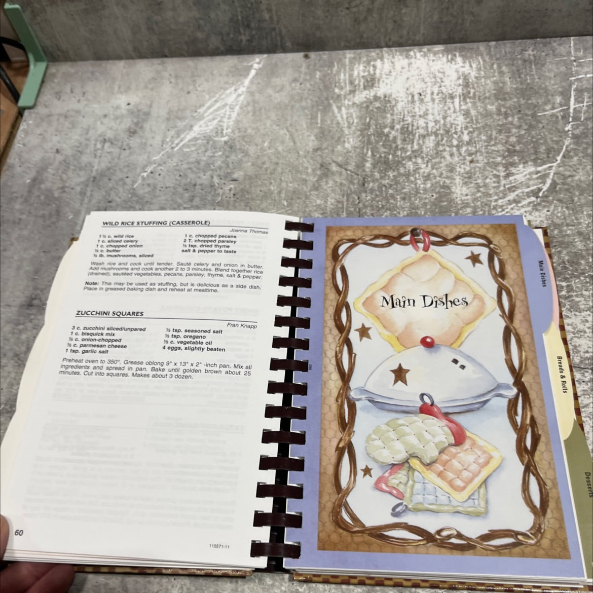 favorite recipes volume ii book, by arthritis specialists of nashville, 2011 Hardcover image 3