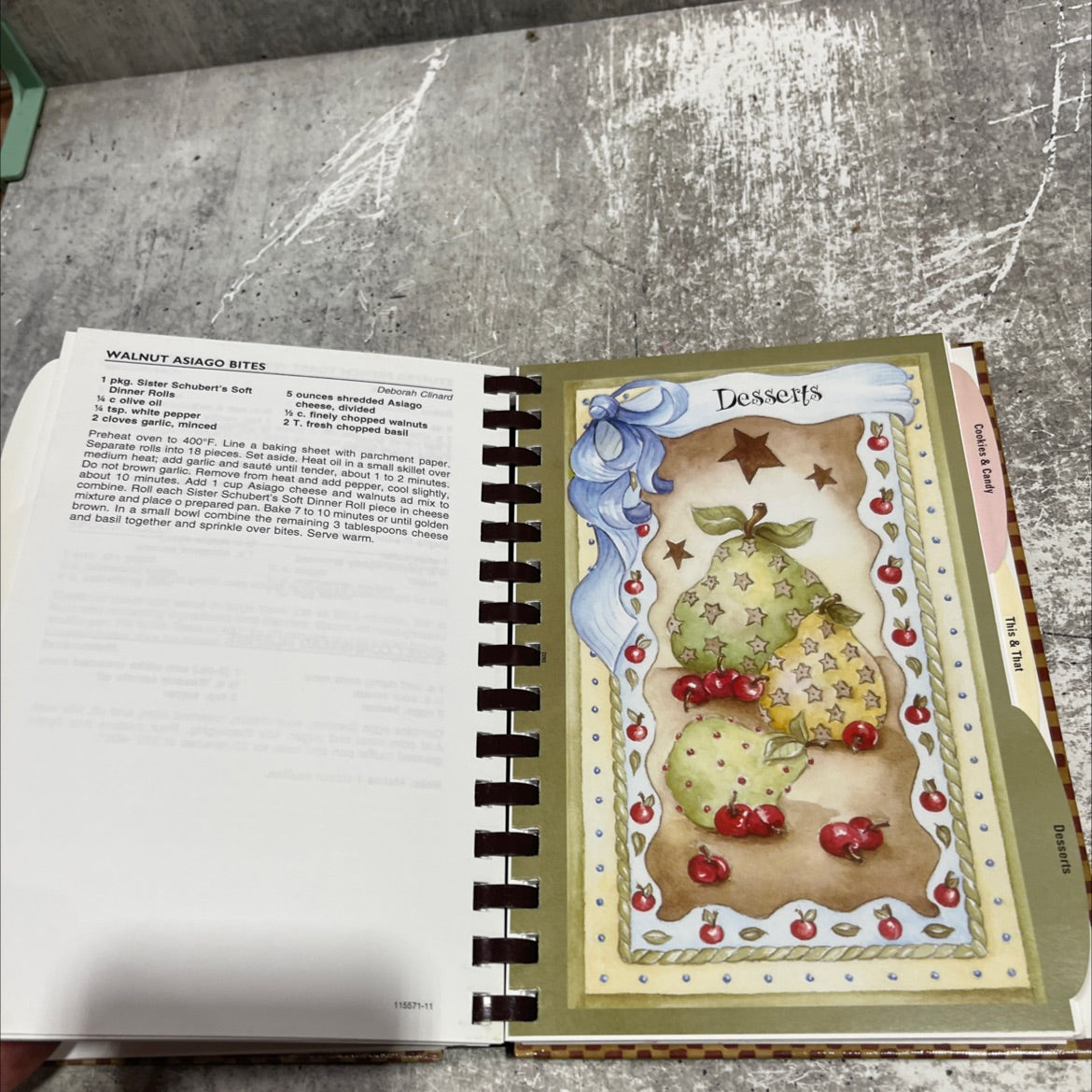 favorite recipes volume ii book, by arthritis specialists of nashville, 2011 Hardcover image 4