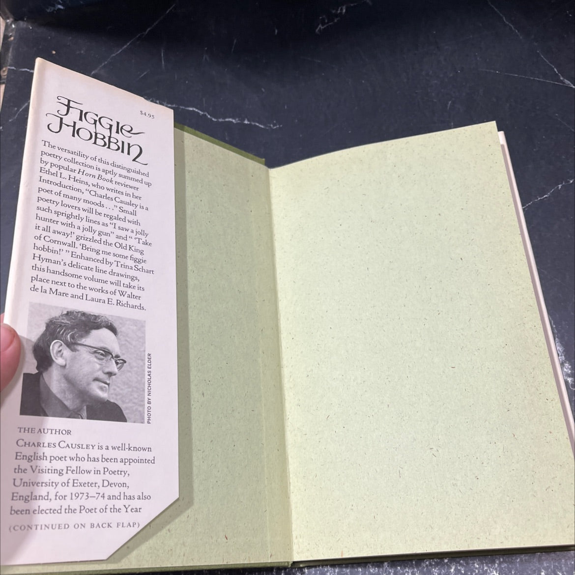 figgie hobbin book, by charles causley, 1973 Hardcover image 4