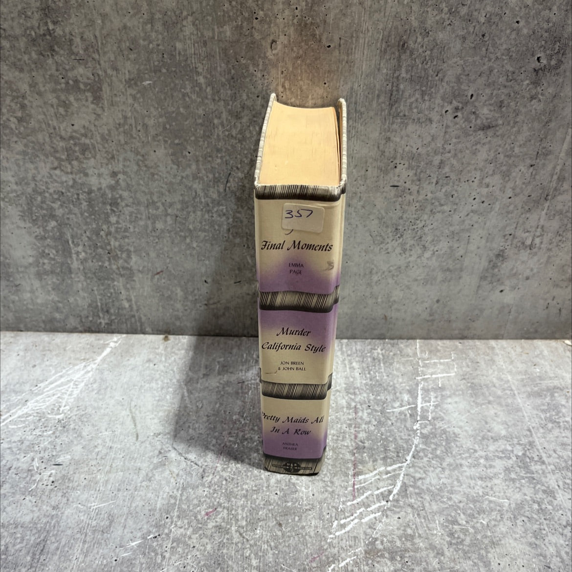 final moments book, by emma page, 1987 Hardcover image 4