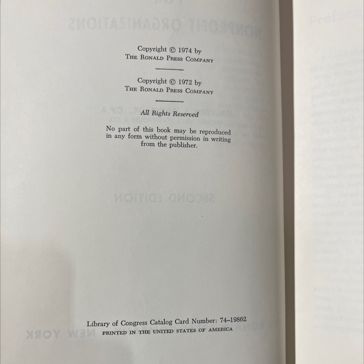 financial and accounting guide for nonprofit organizations book, by malvern j. gross, jr., 1974 Hardcover image 3