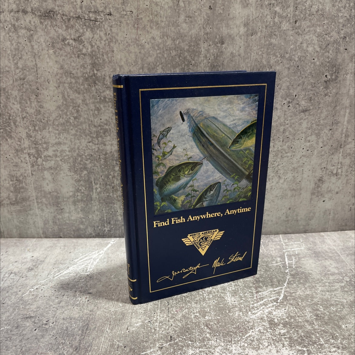 find fish anywhere, anytime book, by North American Fishing Club, 1991 Hardcover image 1