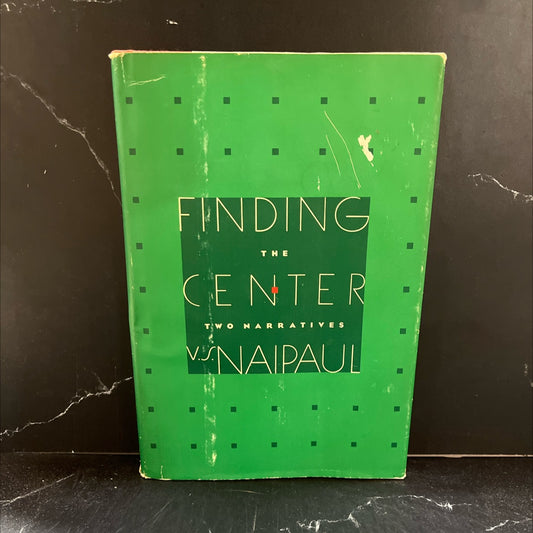 finding the center two narratives book, by V. S. Naipaul, 1984 Hardcover image 1