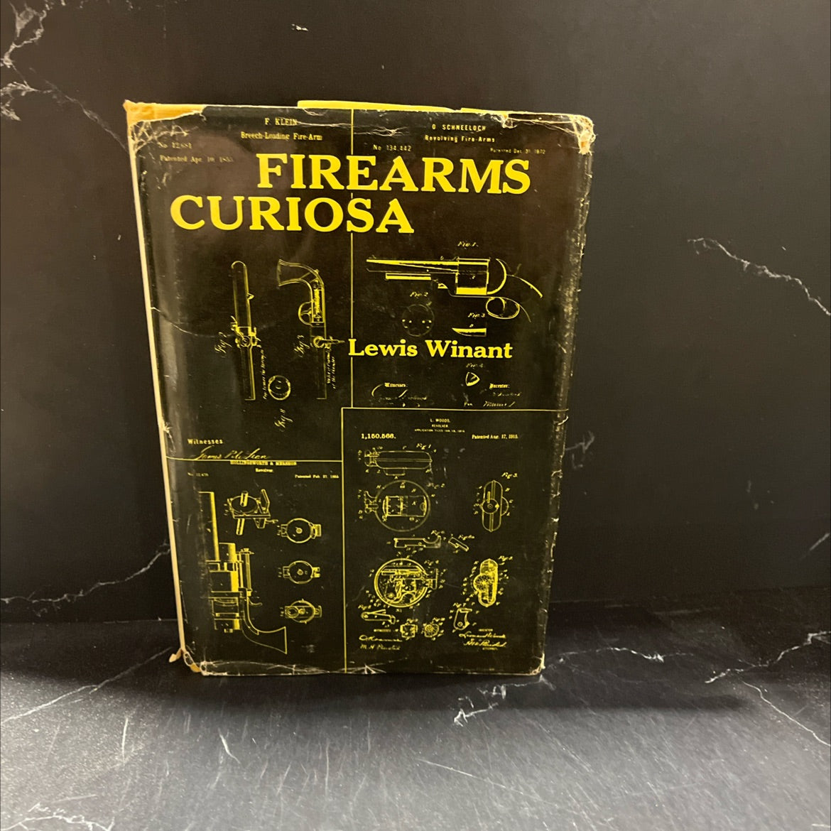 firearms curiosa book, by lewis winant, 1955 Hardcover image 1