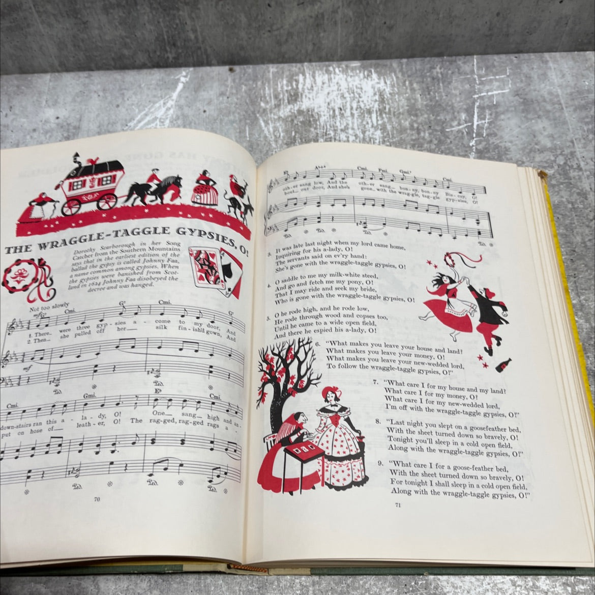 fireside book of folk songs book, by margaret bradford boni, 1947 Hardcover image 4