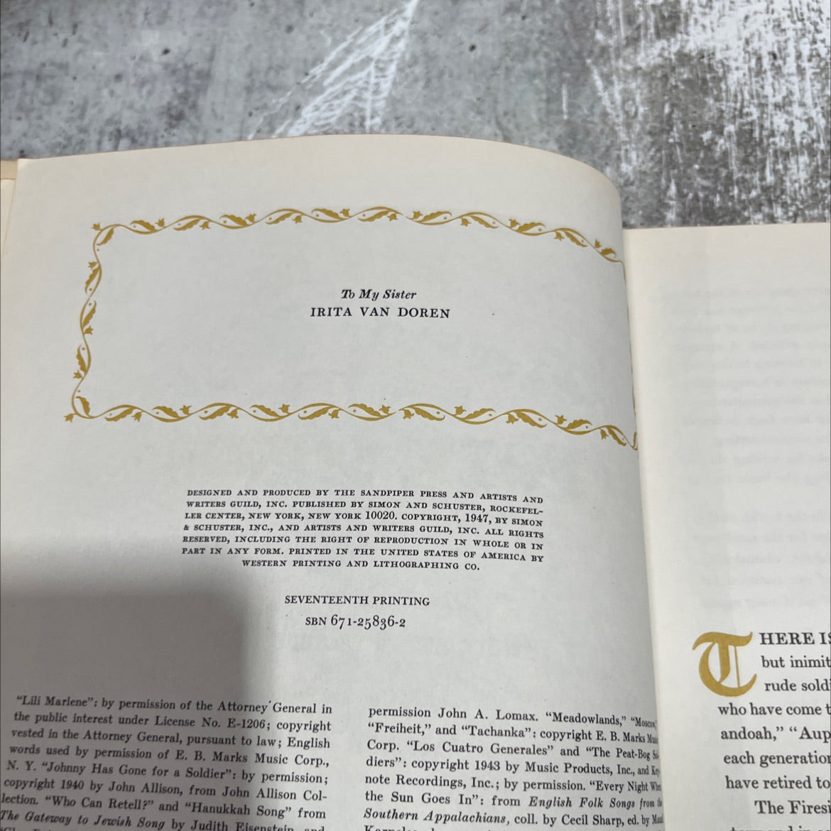 fireside book of folk songs book, by margaret bradford boni, 1947 Hardcover image 3