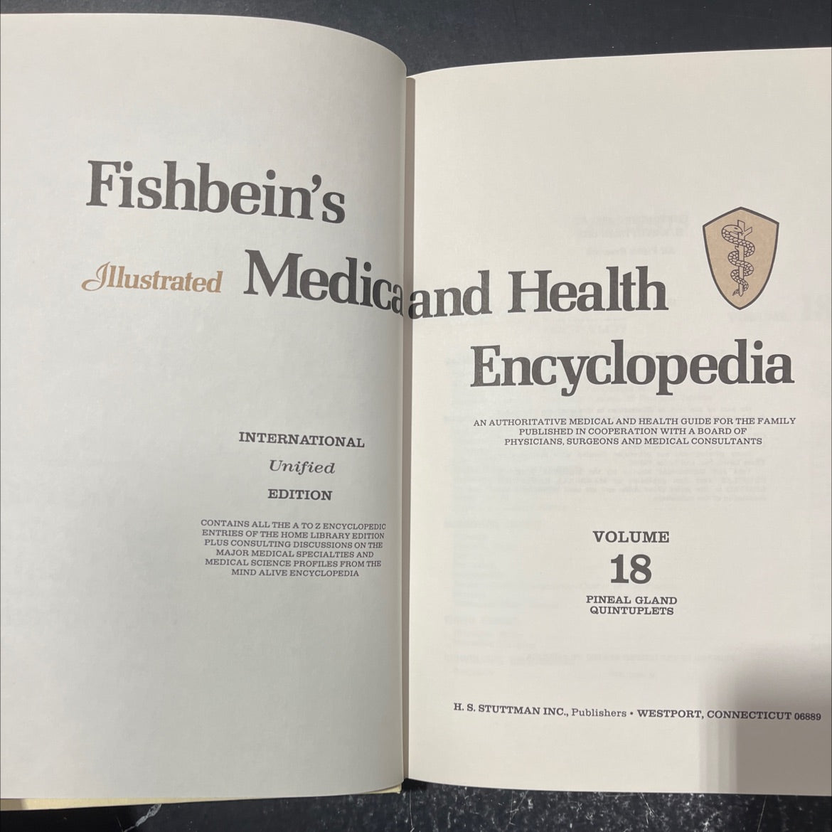 fishbein's illustrated medica and health international unified edition book, by unknown, 1981 Hardcover image 2
