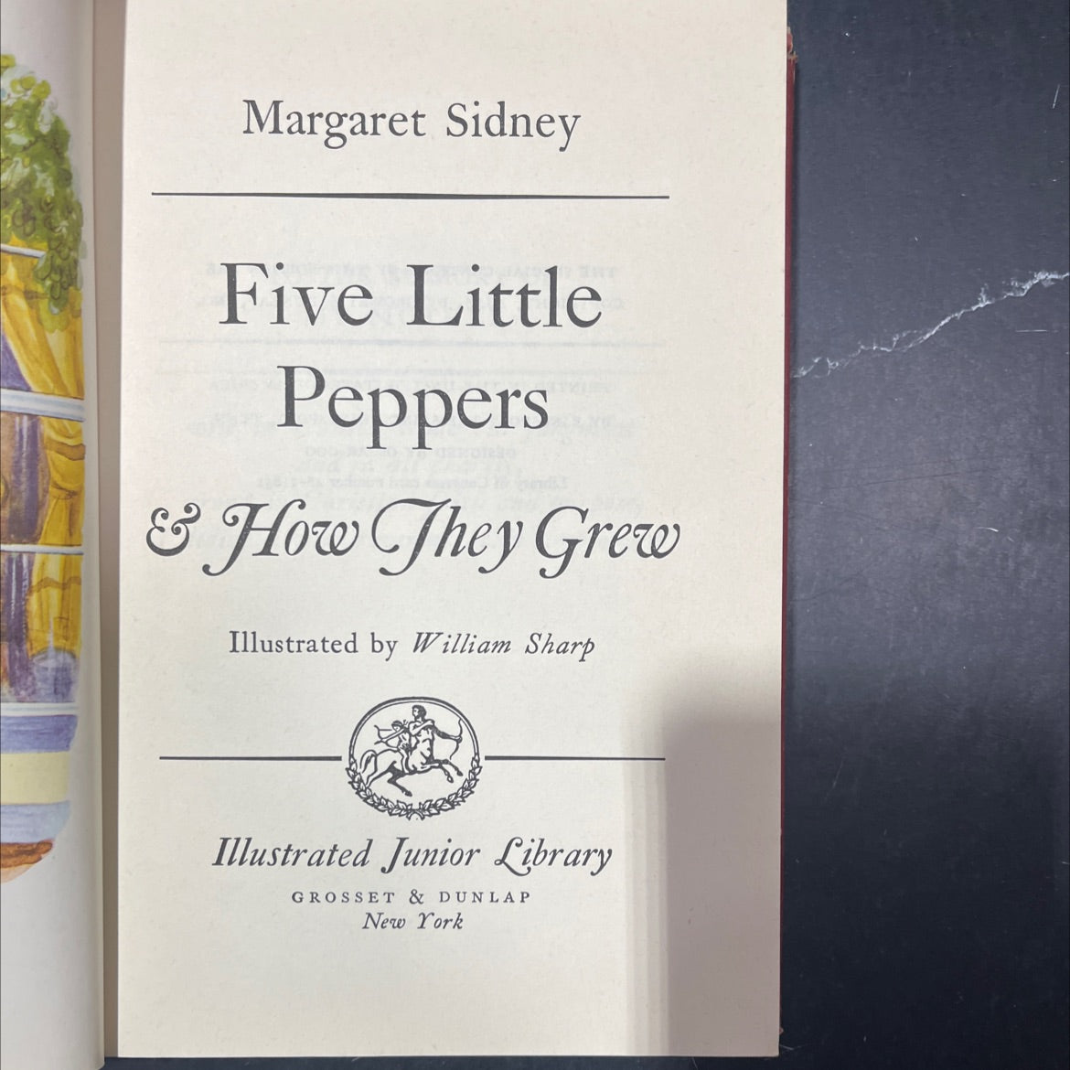 five little peppers & how they grew book, by margaret sidney, 1948 Hardcover image 2