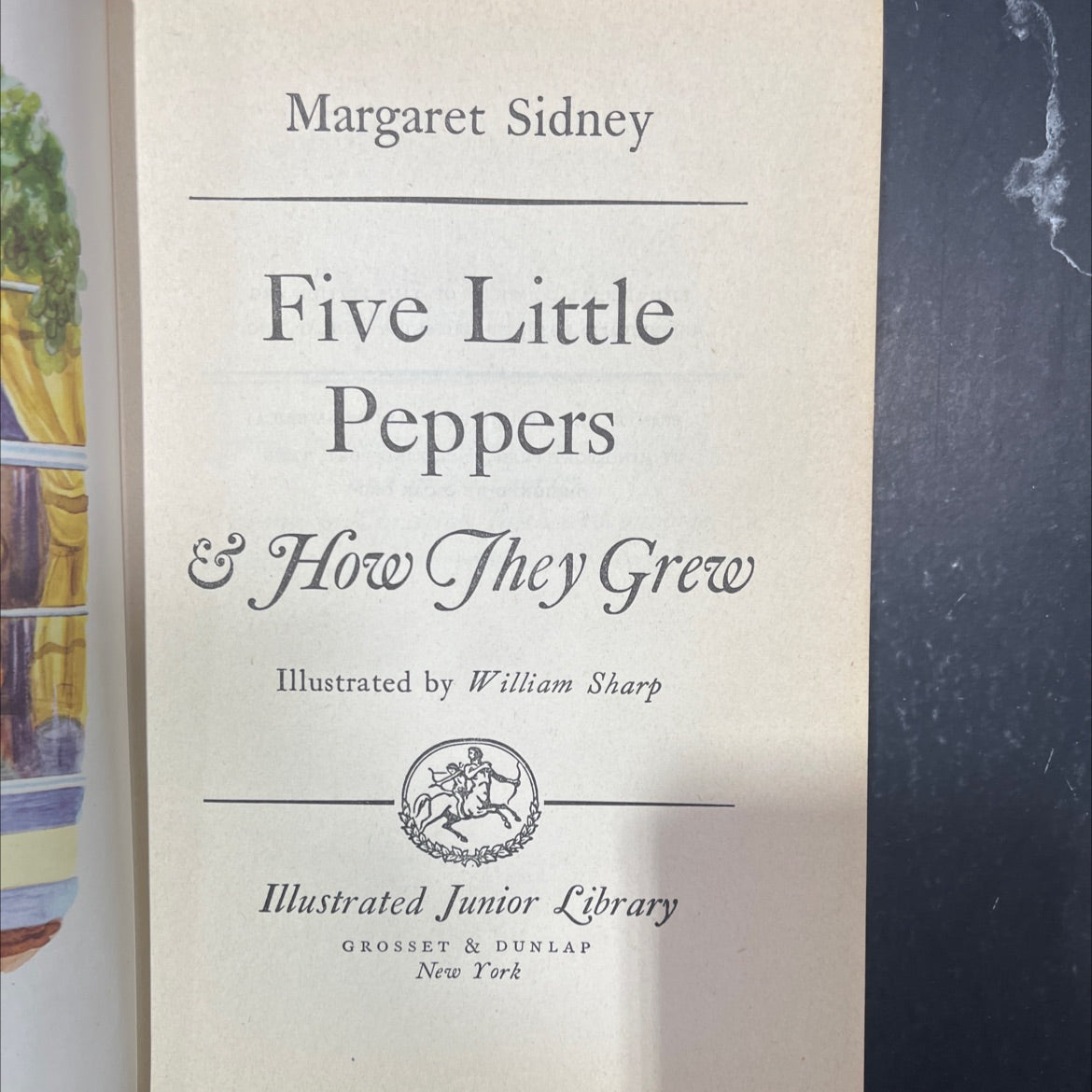 five little peppers & how they grew book, by margaret sidney, 1948 Hardcover image 2