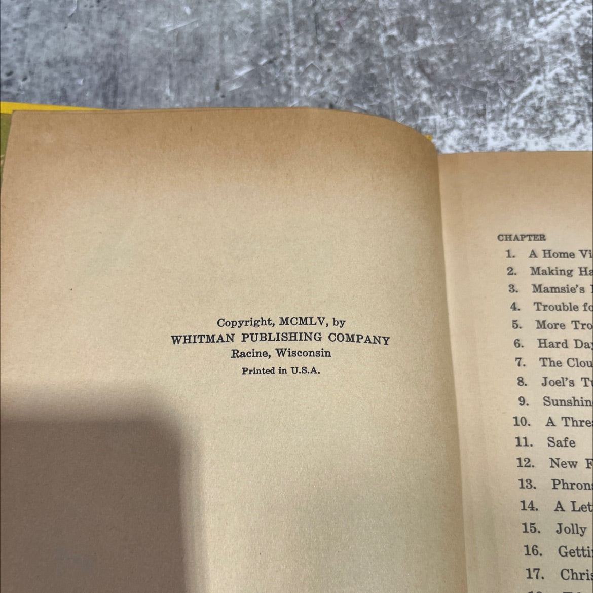 five little peppers and how they grew book, by Margaret Sidney, 1955 Hardcover image 3