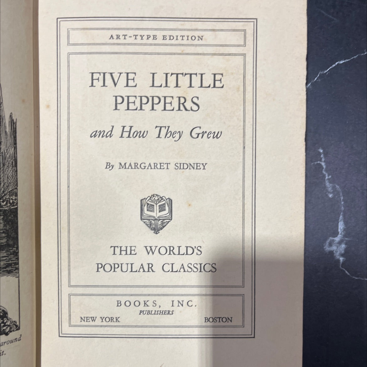 five little peppers and how they grew book, by margaret sidney, 1970 Hardcover image 2