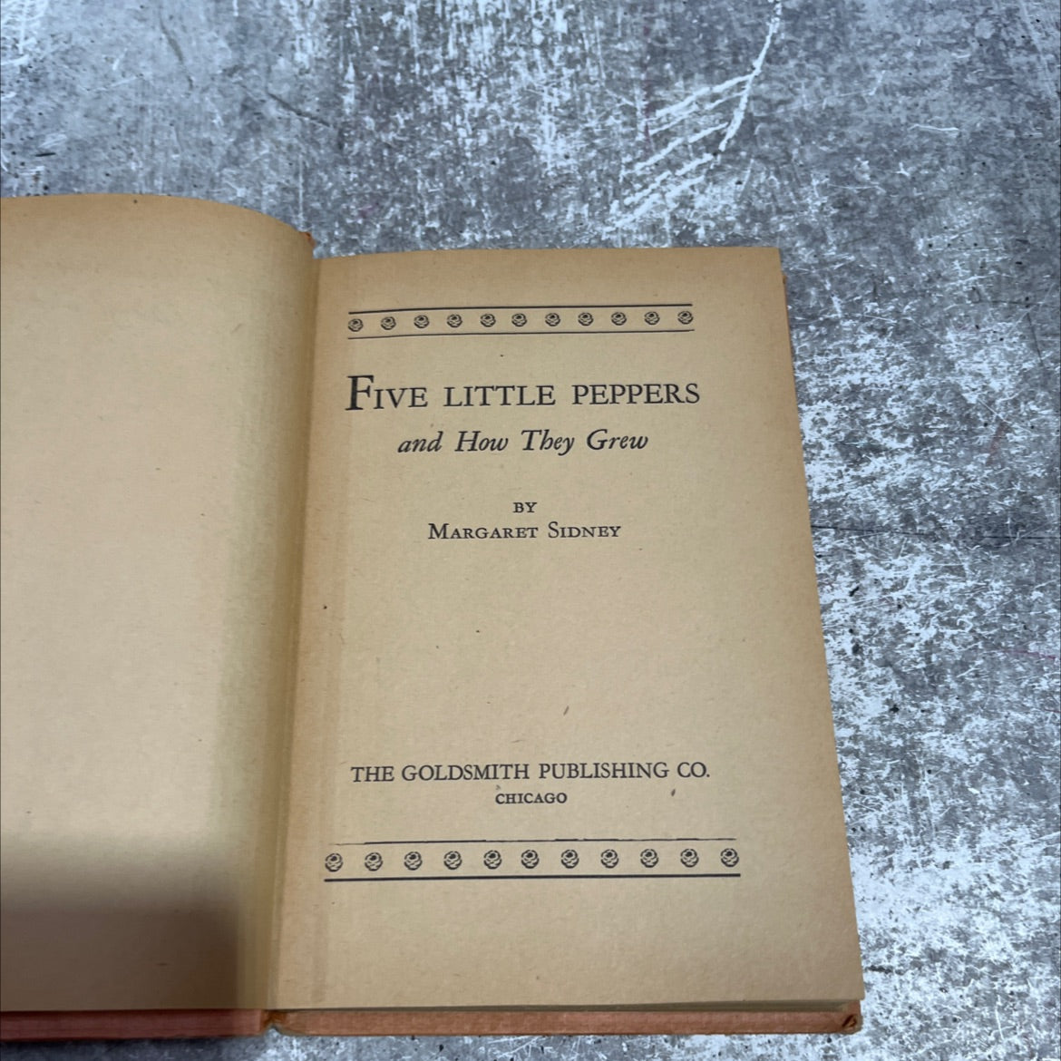 five little peppers and how they grew book, by margaret sidney, 1970 Hardcover image 2