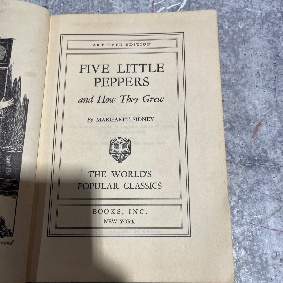 five little peppers and how they grew book, by margaret sidney, 1970 Hardcover image 2