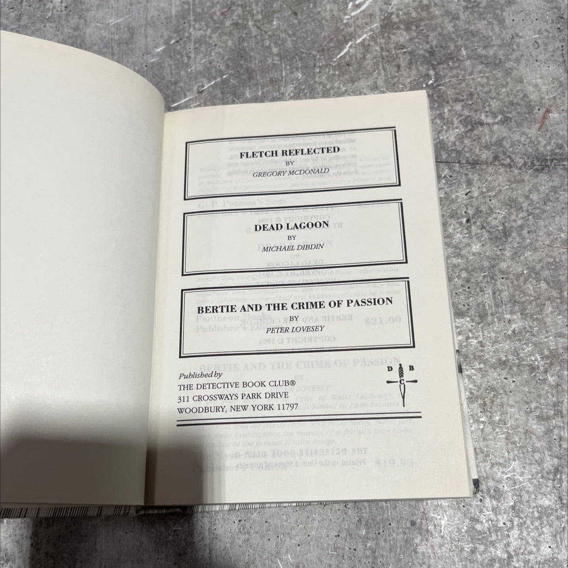 fletch reflected book, by gregory mcdonald, 1994 Hardcover image 2