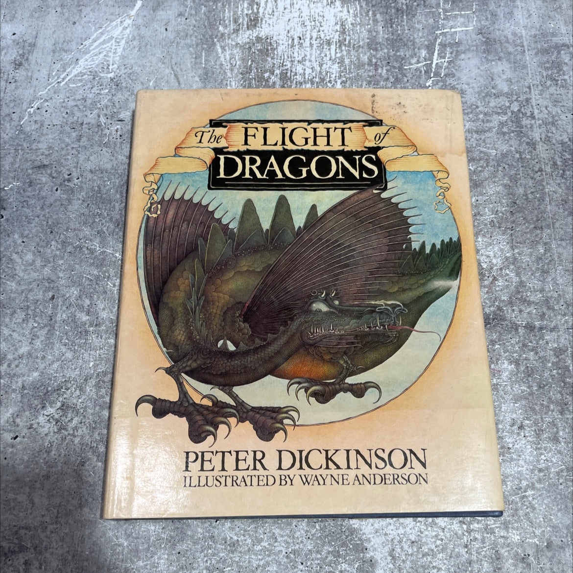 flight of dragons book, by Peter Dickinson, 1979 Hardcover image 1