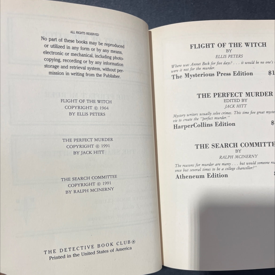 flight of the witch book, by ellis peters, 1964 Hardcover image 3