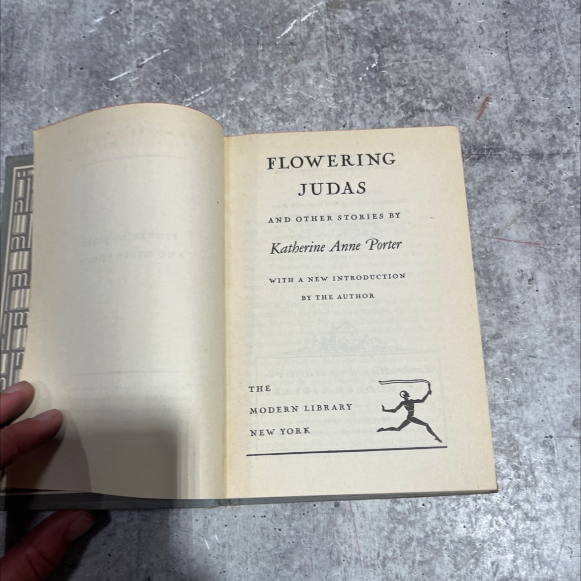 flowering judas and other stories book, by katherine anne porter, 1935 Hardcover image 2