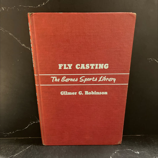 fly casting book, by george robinson, 1942 Hardcover image 1