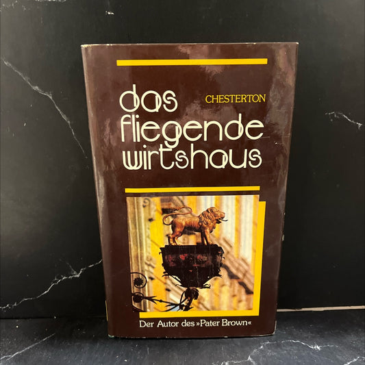 flying inn book, by gilbert keith chesterton, 1967 Hardcover image 1