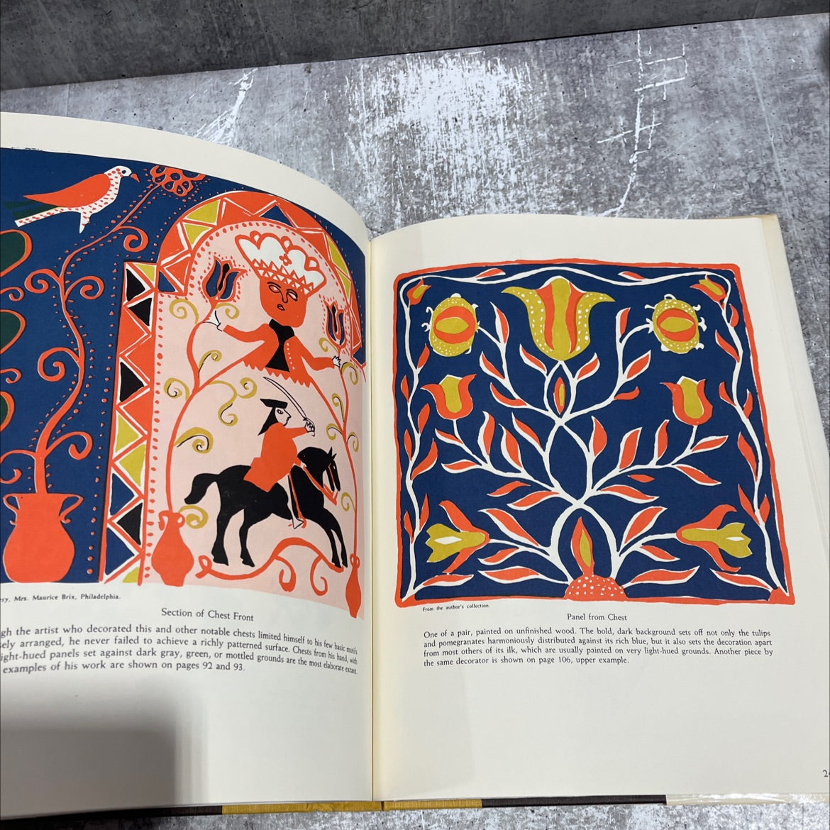 folk stripf rural pennsylvania book, by france lichten, 1946 Hardcover image 4