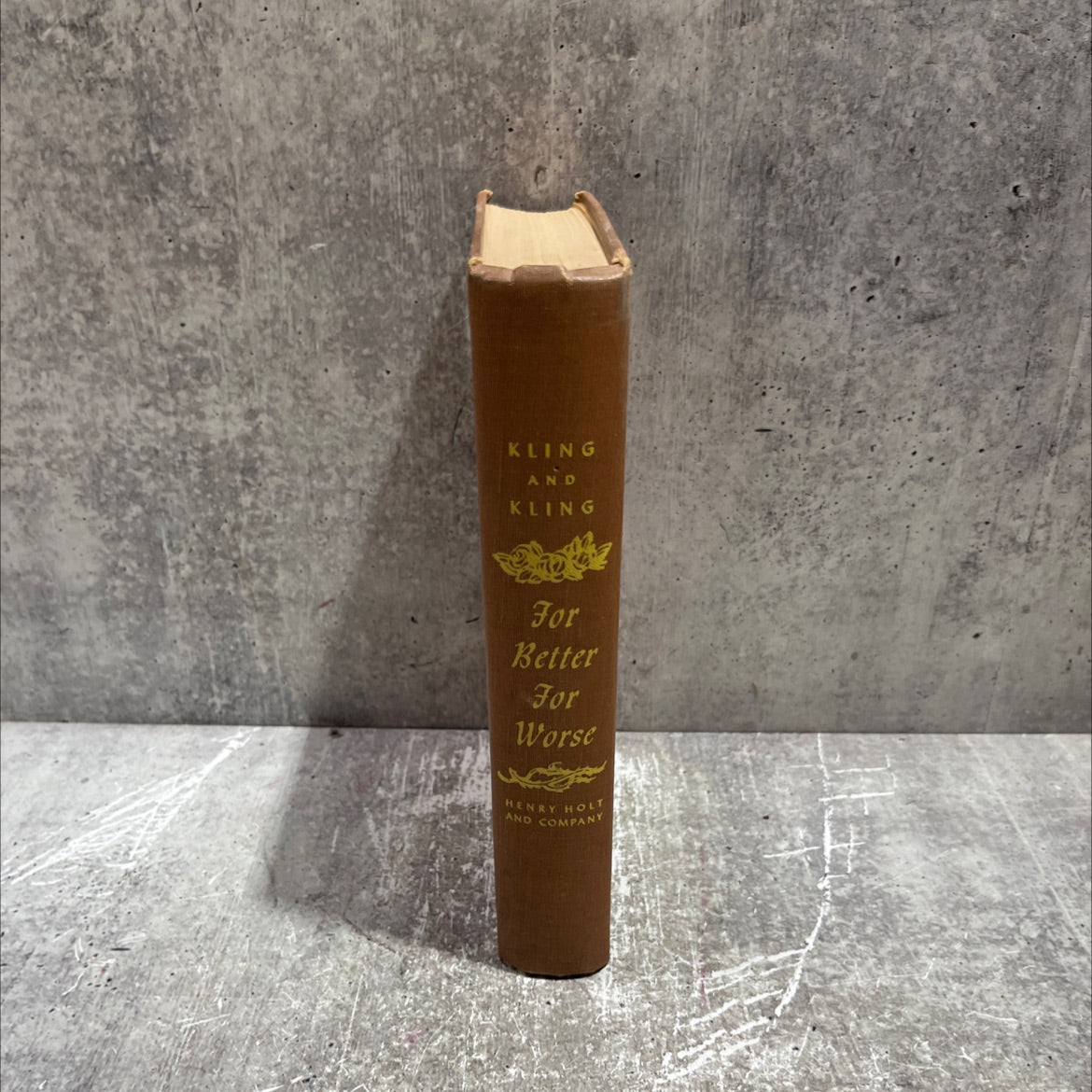 for better, for worse book, by esther b. kling and samuel g. kling, 1947 Hardcover image 4