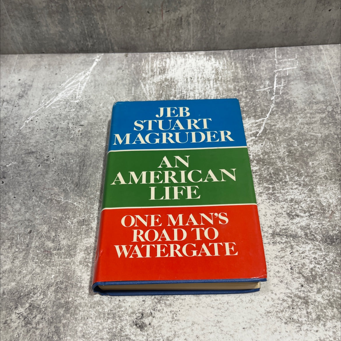 for gail an american life one man's road to watergate book, by jeb stuart magruder, 1974 Hardcover image 1