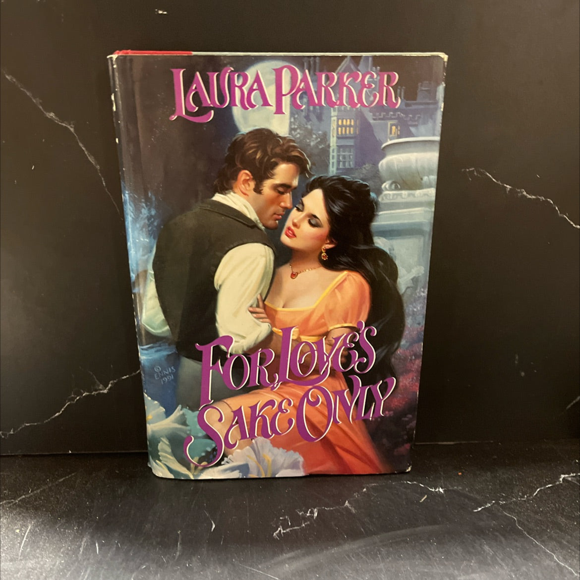 for love's sake only book, by laura parker, 1991 Hardcover image 1
