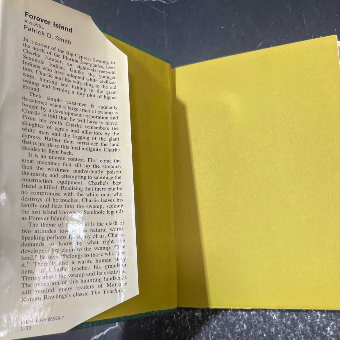 forever island book, by patrick d. smith, 1973 Hardcover image 4