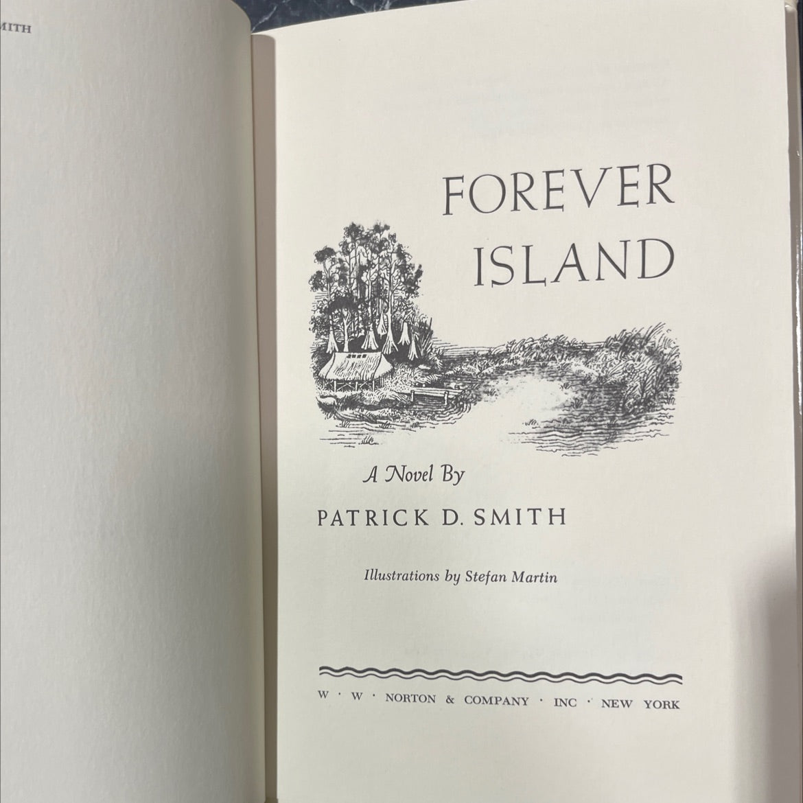 forever island book, by patrick d. smith, 1973 Hardcover image 2