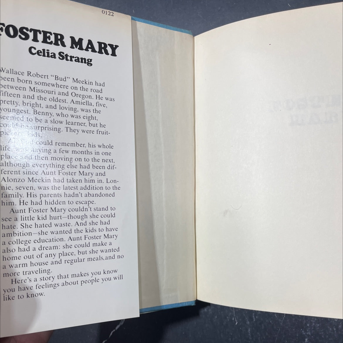 foster mary book, by celia strang, 1979 Hardcover image 4