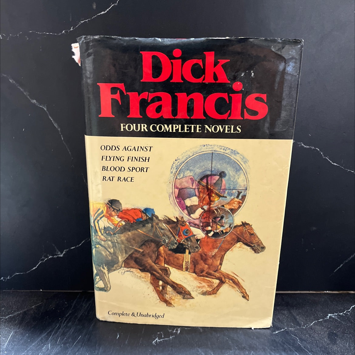 four complete novels book, by dick francis, 1984 Hardcover image 1
