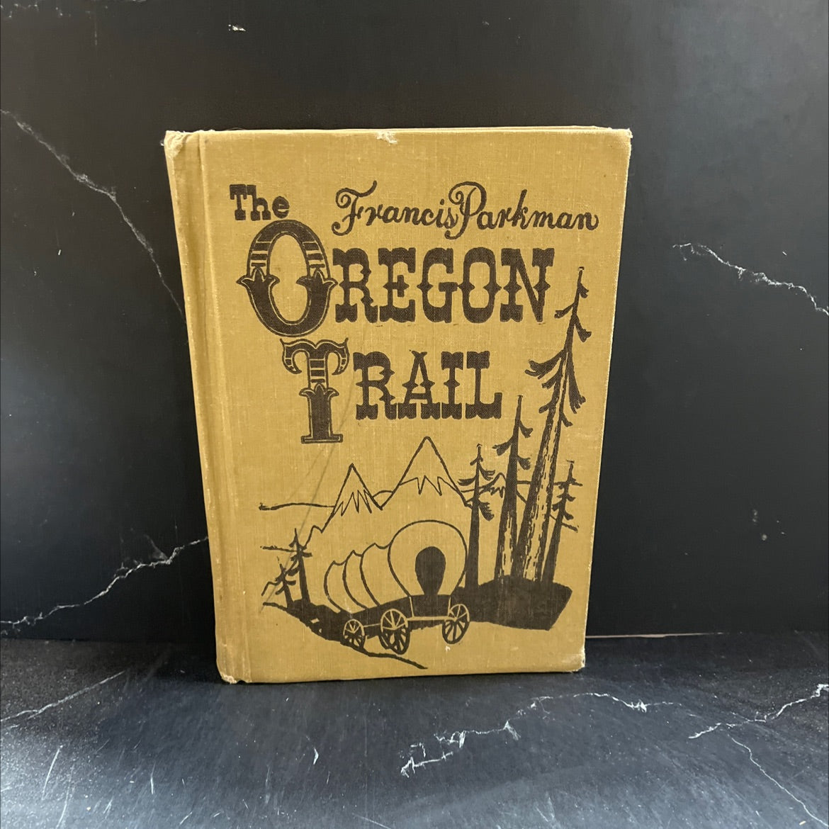 francis parkman's the oregon trail a school edition book, by arnold leslie lazarus, 1953 Hardcover image 1