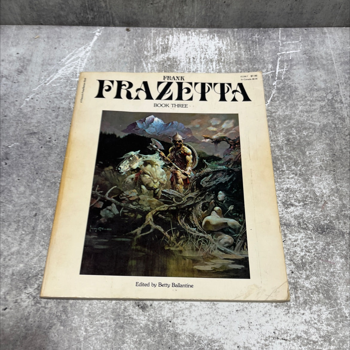 frank frazetta book three book, by Frank Frazetta, 1978 Paperback image 1