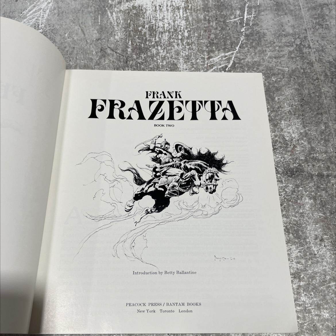 frank frazetta book two book, by Frank Frazetta, 1977 Paperback image 2