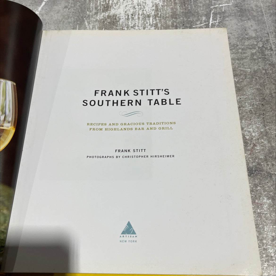 frank stitt's southern table book, by frank stitt, 2010 Hardcover image 3