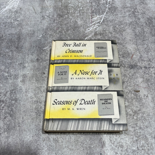 free fall in crimson book, by john d. macdonald, 1981 Hardcover image 1