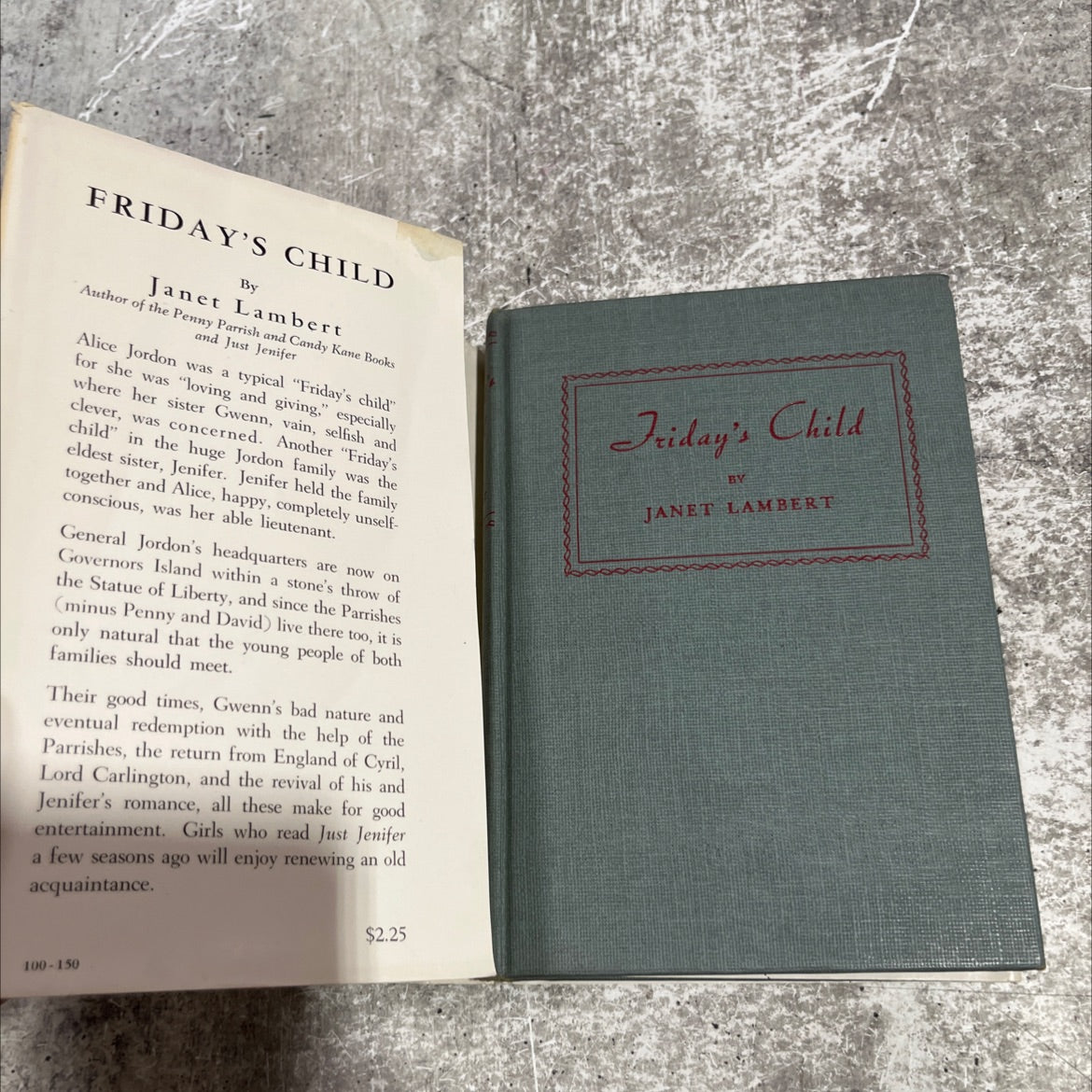 friday's child book, by janet lambert, 1947 Hardcover image 4